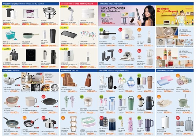 Hàng nghìn sản phẩm LocknLock ưu đãi lớn tại Ngày thương hiệu W2C Bắc Ninh - Ảnh 2