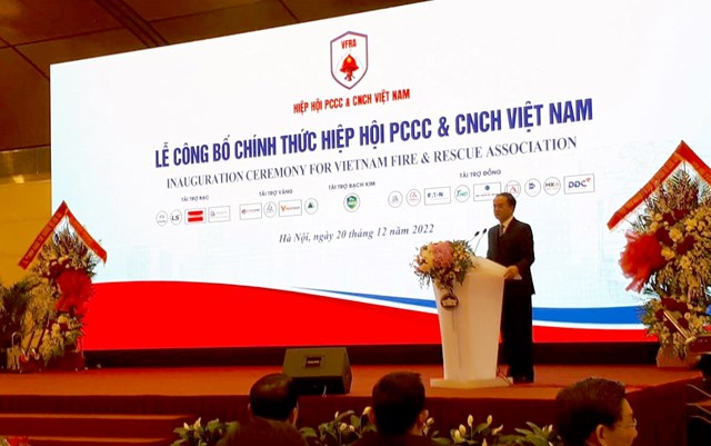 &Ocirc;ng Vũ Chiến Thắng, Thứ trưởng Bộ Nội vụ đề nghị Hiệp hội PCCC v&agrave; CNCH đẩy mạnh th&ocirc;ng tin tuy&ecirc;n truyền ph&ograve;ng chống ch&aacute;y nổ đến cộng đồng d&acirc;n cư &nbsp;