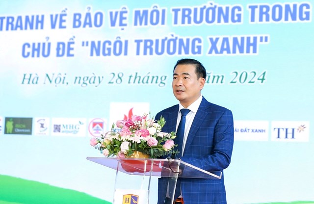 &Ocirc;ng Nguyễn Văn To&agrave;n &ndash; Tổng bi&ecirc;n tập Tạp ch&iacute; điện tử M&ocirc;i trường v&agrave; Cuộc sống, Trưởng Ban tổ chức cuộc thi ph&aacute;t biểu khai mạc Lễ trao giải