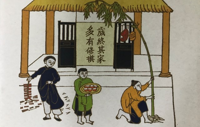 Tục dựng cây nêu ngày Tết - Ảnh 1