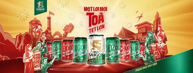 Khoảnh khắc sum vầy trong loạt TVC Tết 2026 của các thương hiệu đồ uống - Ảnh 3