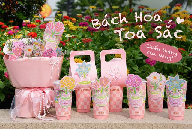 Từ ly hoa đến set quà: Các thương hiệu trà sữa bắt nhịp mùa 8/3 - Ảnh 1