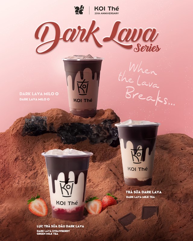 KOI Thé ra mắt Dark Lava Series với trải nghiệm “Break the Lava Moment” - Ảnh 2
