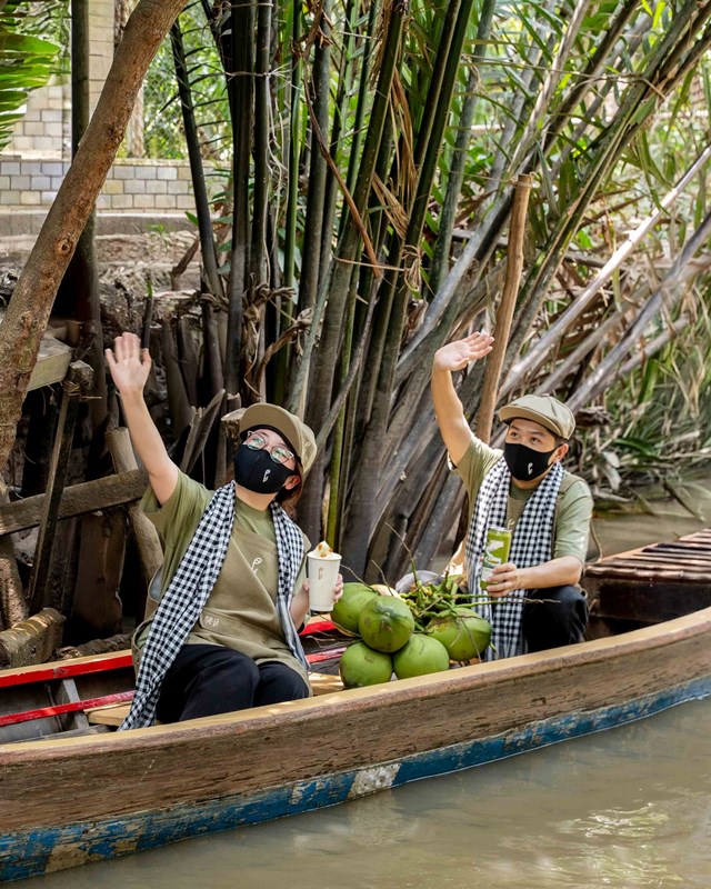 Phan Xi Păng Long Nhãn: Ô long đá xay mang cảm hứng “nóc nhà Đông Dương” từ Phê La - Ảnh 1