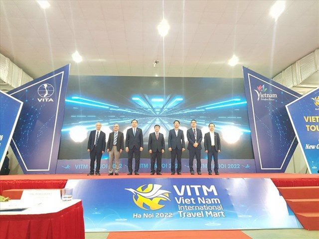 Hội chợ VITM H&agrave; Nội 2022 ch&iacute;nh thức được khai mạc v&agrave;o s&aacute;ng 31/3