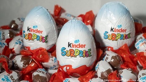 Kẹo trứng socola Kinder Surprise bị thu hồi do nghi&nbsp;nhiễm khuẩn salmonella