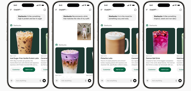 Đặt món bằng cảm xúc: Starbucks đưa trải nghiệm cá nhân hóa lên nền tảng ChatGPT - Ảnh 1