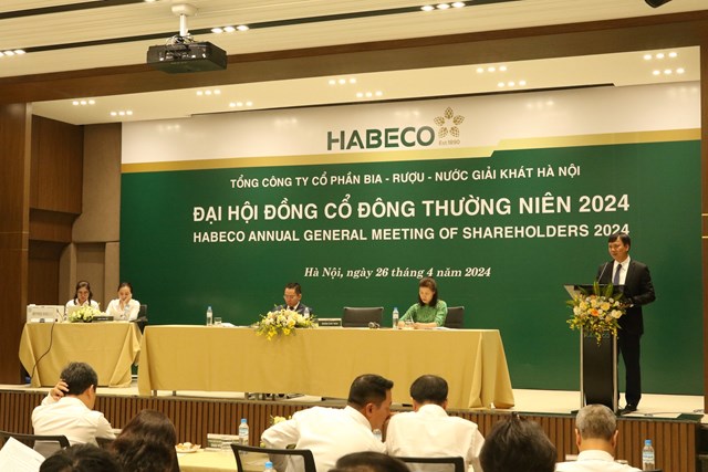 HABECO: Lợi nhuận 2023 vượt kế hoạch trong bối cảnh kh&#243; khăn, HABECO l&#234;n kế hoạch t&#237;ch cực năm 2024 - Ảnh 1