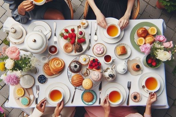 Tiệc trà chiều và nghệ thuật thưởng thức đầy tinh tế - Ảnh 1