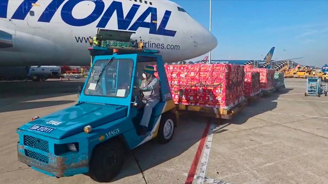 Nông sản Việt tăng tốc vào Trung Đông nhờ tuyến bay charter sang UAE - Ảnh 1