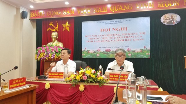 L&atilde;nh đạo Sở C&ocirc;ng Thương 2 tỉnh