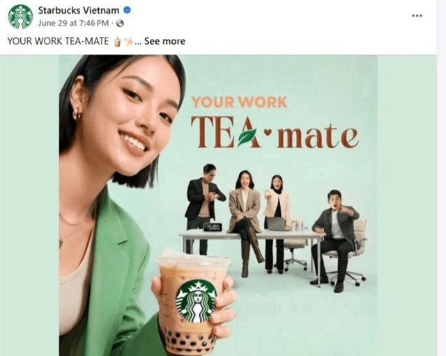 Starbucks lần đầu bán trà sữa tại Việt Nam: "Ông lớn" cà phê đổi chiến lược để chinh phục khẩu vị bản địa - Ảnh 1