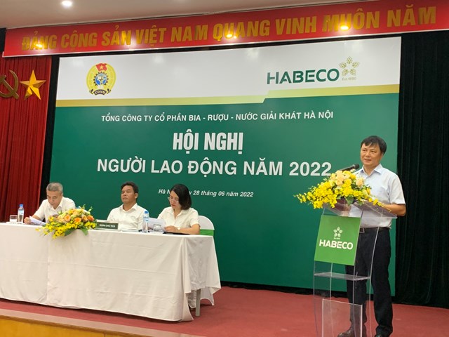 HABECO tổ chức Hội nghị Người lao động năm 2022 - Ảnh 2