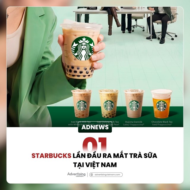 Starbucks Vietnam lần đầu ra mắt dòng trà sữa dành riêng cho thị trường Việt - Ảnh 1