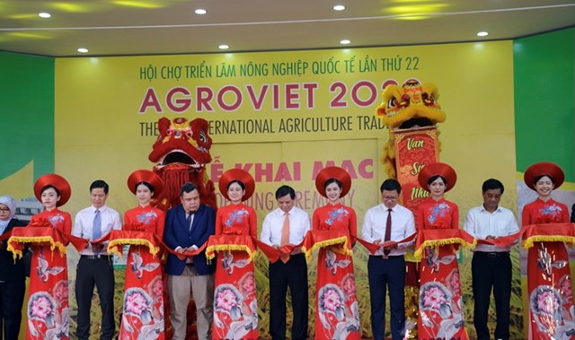 S&aacute;ng 15/9, Hội chợ Hội chợ Triển l&atilde;m N&ocirc;ng nghiệp Quốc tế lần thứ 22 - AgroViet 2022 đ&atilde; ch&iacute;nh thức khai mạc tại H&agrave; Nội.&nbsp;