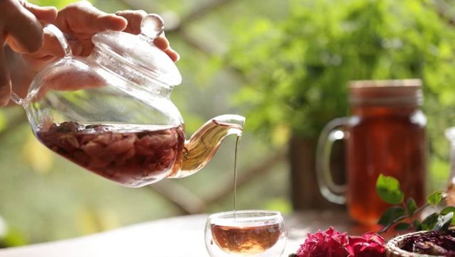 Đ&#243;n m&#249;a thu với sắc m&#224;u rực rỡ của tr&#224; atiso đỏ - Ảnh 1