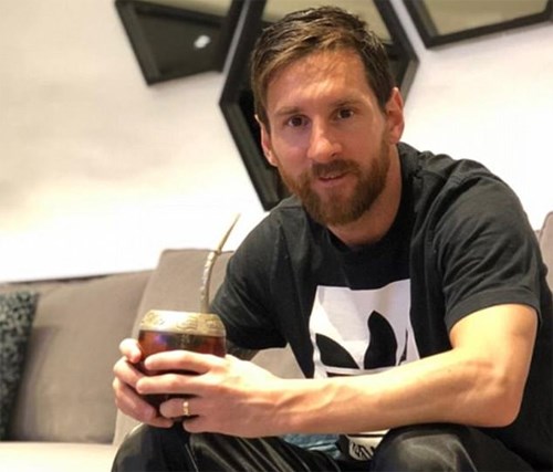 Tr&agrave; Yerba Mate, đồ uống h&agrave;ng ng&agrave;y của Messi