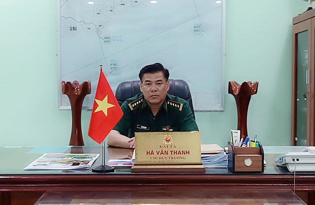 Đại t&aacute; H&agrave; Văn Thanh &ndash; Chỉ huy trưởng Bộ Chỉ huy Bộ đội Bi&ecirc;n ph&ograve;ng tỉnh Bạc Li&ecirc;u