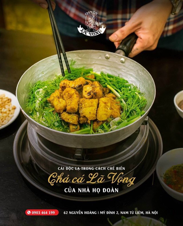 Thưởng thức “Chả c&#225; L&#227; Vọng” chuẩn nh&#224; họ Đo&#224;n tại H&#224; Nội - Ảnh 3