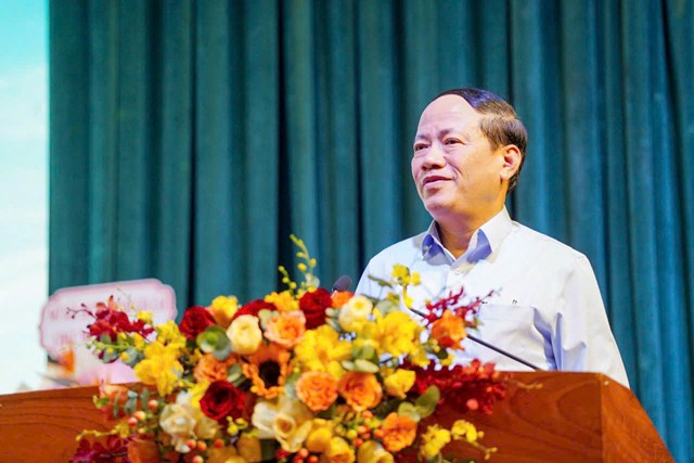 Chủ tịch UBND tỉnh Gia Lai Phạm Anh Tuấn ph&aacute;t biểu&nbsp;