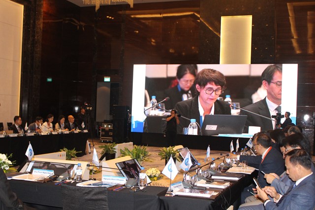 Nước tinh khiết The One đồng h&agrave;nh c&ugrave;ng Hội nghị Hội đồng Nước ch&acirc;u &Aacute; (AWC) lần thứ 23&nbsp;tại kh&aacute;ch sạn JW Marriott H&agrave; Nội