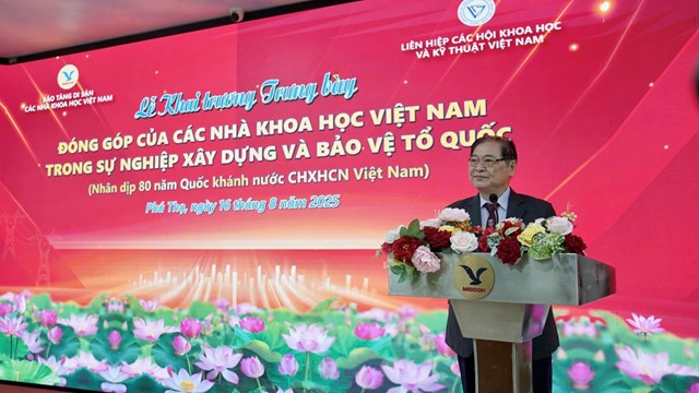 Tiến sĩ khoa học - Chủ tịch Li&ecirc;n hiệp hội khoa học Việt Nam Phan Xu&acirc;n Dũng