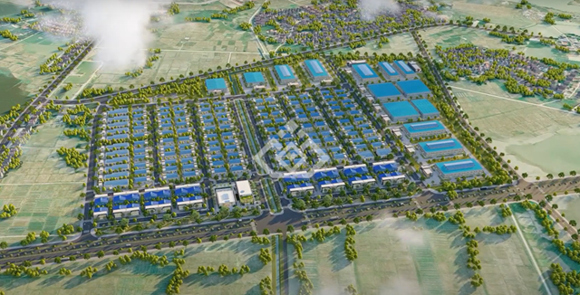 Phối cảnh dự &aacute;n Cụm C&ocirc;ng nghiệp Ho&agrave;ng L&acirc;u