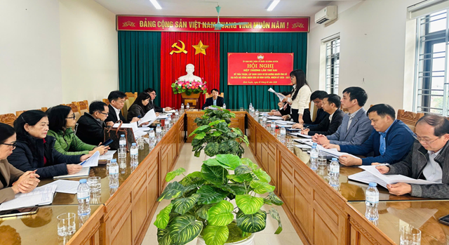 Hội nghị hiệp thương lần thứ hai để thỏa thuận lập danh s&aacute;ch sơ bộ những người ứng cử đại biểu HĐND x&atilde; B&igrave;nh Xuy&ecirc;n, nhiệm kỳ 2026-2031.