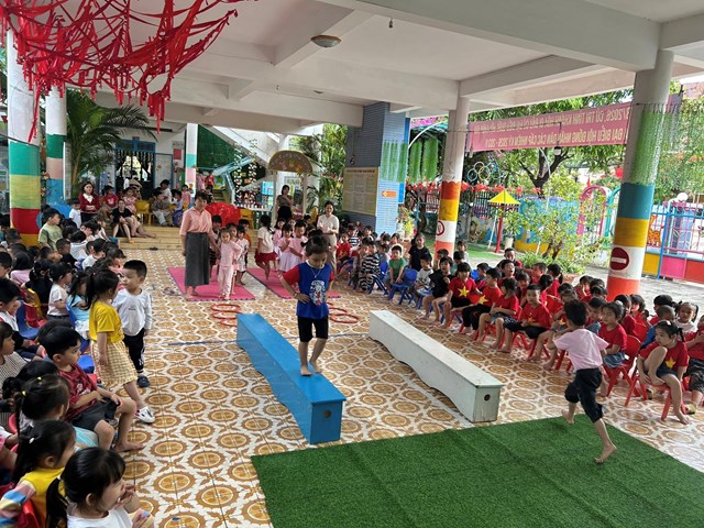 Ngày hội “Dinh dưỡng với sức khỏe trẻ thơ” - Ảnh 4