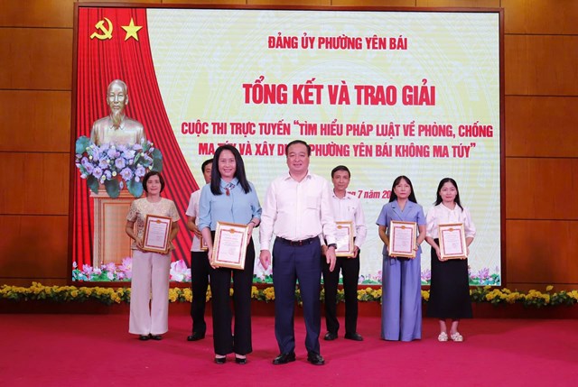 Hội nghị Ban Chấp hành Đảng bộ phường Yên Bái lần thứ 10 (mở rộng) - Ảnh 1