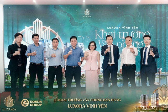 Luxora Vĩnh Y&ecirc;n khai trương điểm tư vấn v&agrave; trưng b&agrave;y dự &aacute;n