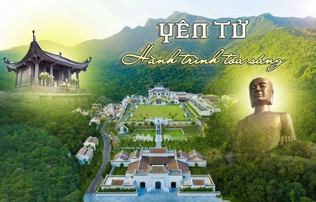 Quần thể ch&ugrave;a Y&ecirc;n Tử (Quảng Ninh) &ndash; nơi Phật ho&agrave;ng Trần Nh&acirc;n T&ocirc;ng tu h&agrave;nh, s&aacute;ng lập Thiền ph&aacute;i Tr&uacute;c L&acirc;m, được mệnh danh l&agrave; đất tổ của Phật gi&aacute;o Việt Nam