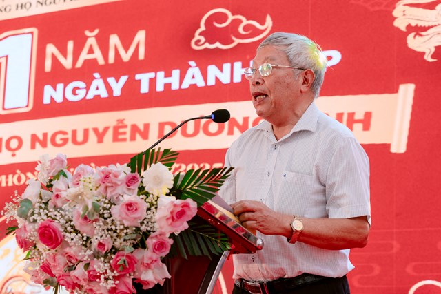 &Ocirc;ng Nguyễn Văn Kiệm &ndash; Chủ tịch Trung ương Hội đồng họ Nguyễn Việt Nam
