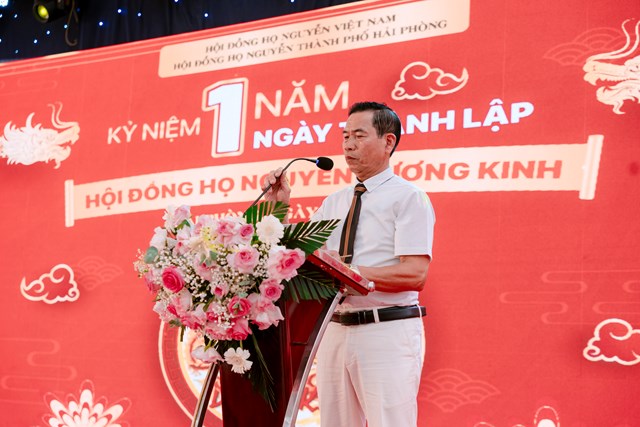 &Ocirc;ng Nguyễn Xu&acirc;n Thanh &ndash; Ph&oacute; Chủ tịch Hội đồng họ Nguyễn Hồng B&agrave;ng