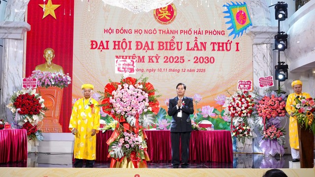 Đại hội họ Ng&#244; Hải Ph&#242;ng lần thứ I: Kiện to&#224;n tổ chức – N&#226;ng tầm gi&#225; trị văn h&#243;a - Ảnh 5