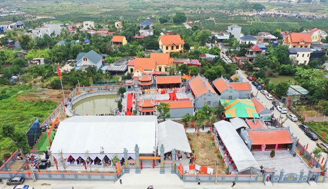 Cụm di t&iacute;ch được tr&ugrave;ng tu từ nguồn kinh ph&iacute; x&atilde; hội ho&aacute;