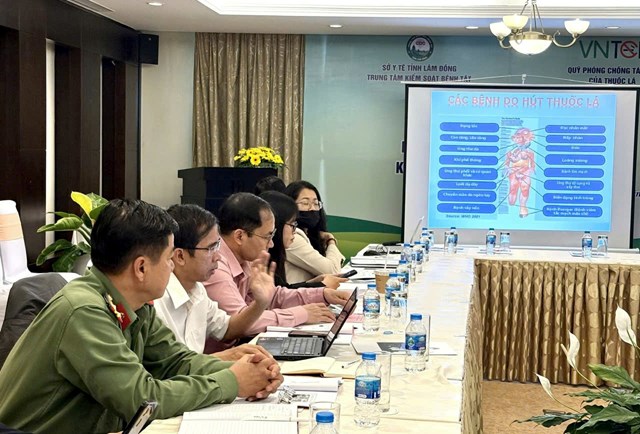 Đại diện c&aacute;c sở, ban, ng&agrave;nh tham dự tập huấn. (ảnh: An Nhi&ecirc;n).