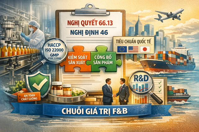 &ldquo;Luật chơi&rdquo; mới của ng&agrave;nh Thực phẩm v&agrave; Đồ uống (Ảnh minh họa)