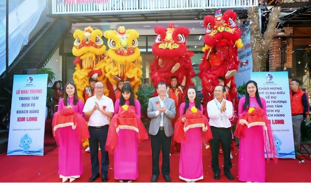 HueWACO khai trương Trung t&acirc;m Dịch vụ kh&aacute;ch h&agrave;ng Kim Long (Ảnh: HueWACO)