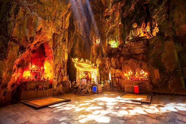 Động Huyền Kh&ocirc;ng tại danh thắng Ngũ H&agrave;nh Sơn (ảnh: Internet).