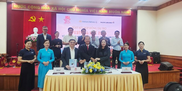 Hơn 1,1 tỷ đồng t&agrave;i trợ vận chuyển cho Festival Huế 2026. (Ảnh: Quốc Dũng)