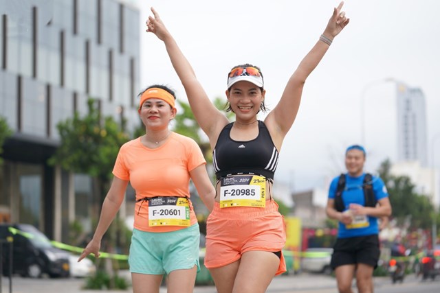 Được tổ chức thường ni&ecirc;n từ năm 2013, Marathon Quốc tế Đ&agrave; Nẵng kh&ocirc;ng ngừng khẳng định vai tr&ograve; l&agrave; cầu nối giữa thể thao v&agrave; du lịch (ảnh: Ban tổ chức cung cấp).