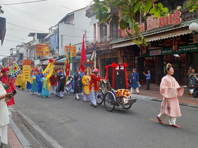 Là một trong những hoạt động chính của Lễ hội Mùa Hạ - Festival Huế 2024 diễn ra tại địa điểm Thánh đường (352 Chi Lăng) và Điện Huệ Nam. Ảnh: Nguyễn Phương