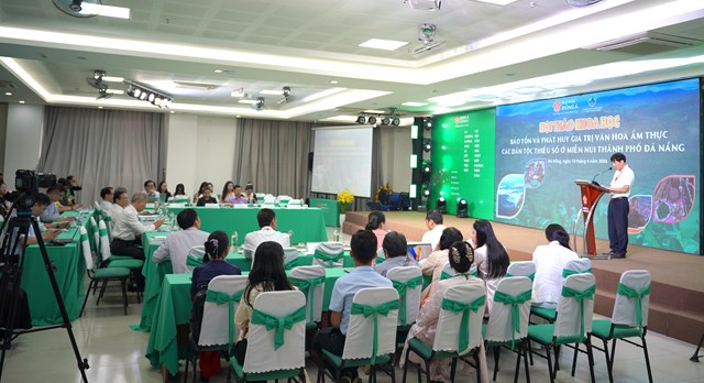 Hội thảo diễn ra trong bối cảnh th&agrave;nh phố Đ&agrave; Nẵng đang mở rộng kh&ocirc;ng gian ph&aacute;t triển về ph&iacute;a t&acirc;y, đặt ra nhiều vấn đề mới đối với c&ocirc;ng t&aacute;c bảo tồn di sản văn h&oacute;a.