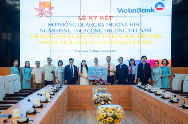 VietinBank đồng h&agrave;nh c&ugrave;ng V&ograve;ng Chung kết Hoa hậu Việt Nam 2024 v&agrave; Festival Huế 2025