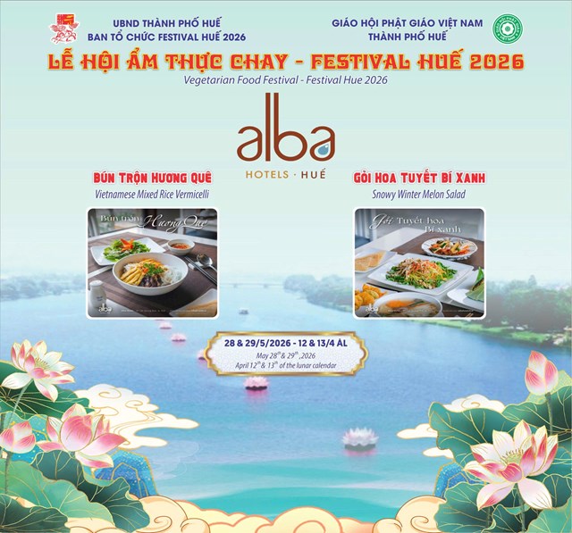 Lễ hội Ẩm thực chay Festival Huế 2026: Lan tỏa giá trị nhân văn giữa lòng Cố đô - Ảnh 7