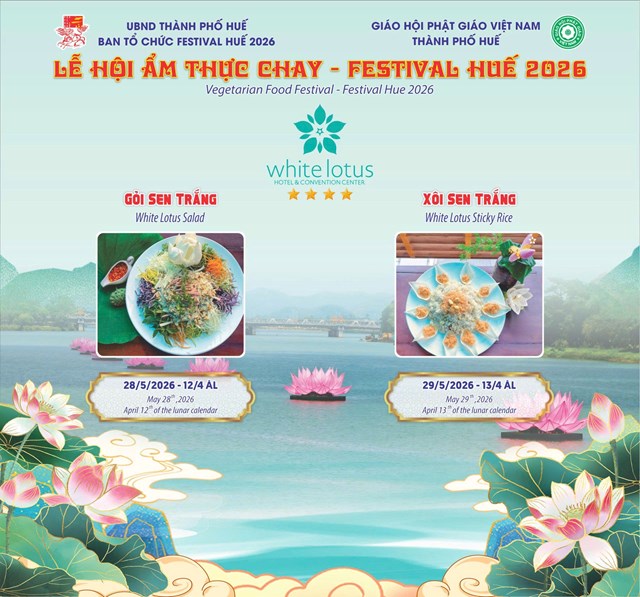 Lễ hội Ẩm thực chay Festival Huế 2026: Lan tỏa giá trị nhân văn giữa lòng Cố đô - Ảnh 3