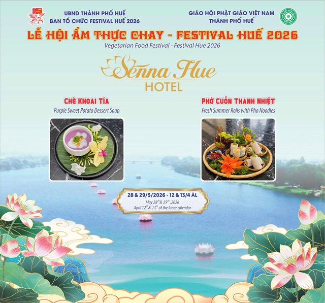Lễ hội Ẩm thực chay Festival Huế 2026: Lan tỏa giá trị nhân văn giữa lòng Cố đô - Ảnh 8
