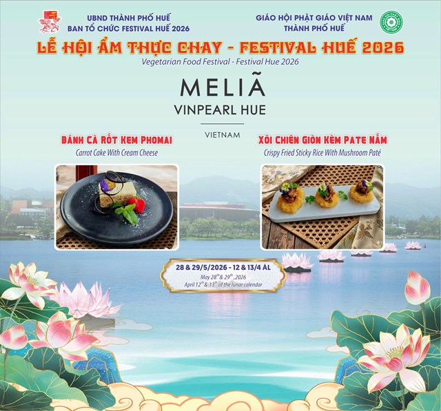 Lễ hội Ẩm thực chay Festival Huế 2026: Lan tỏa giá trị nhân văn giữa lòng Cố đô - Ảnh 9