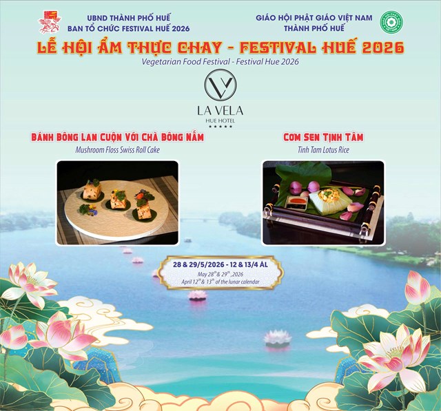 Lễ hội Ẩm thực chay Festival Huế 2026: Lan tỏa giá trị nhân văn giữa lòng Cố đô - Ảnh 4
